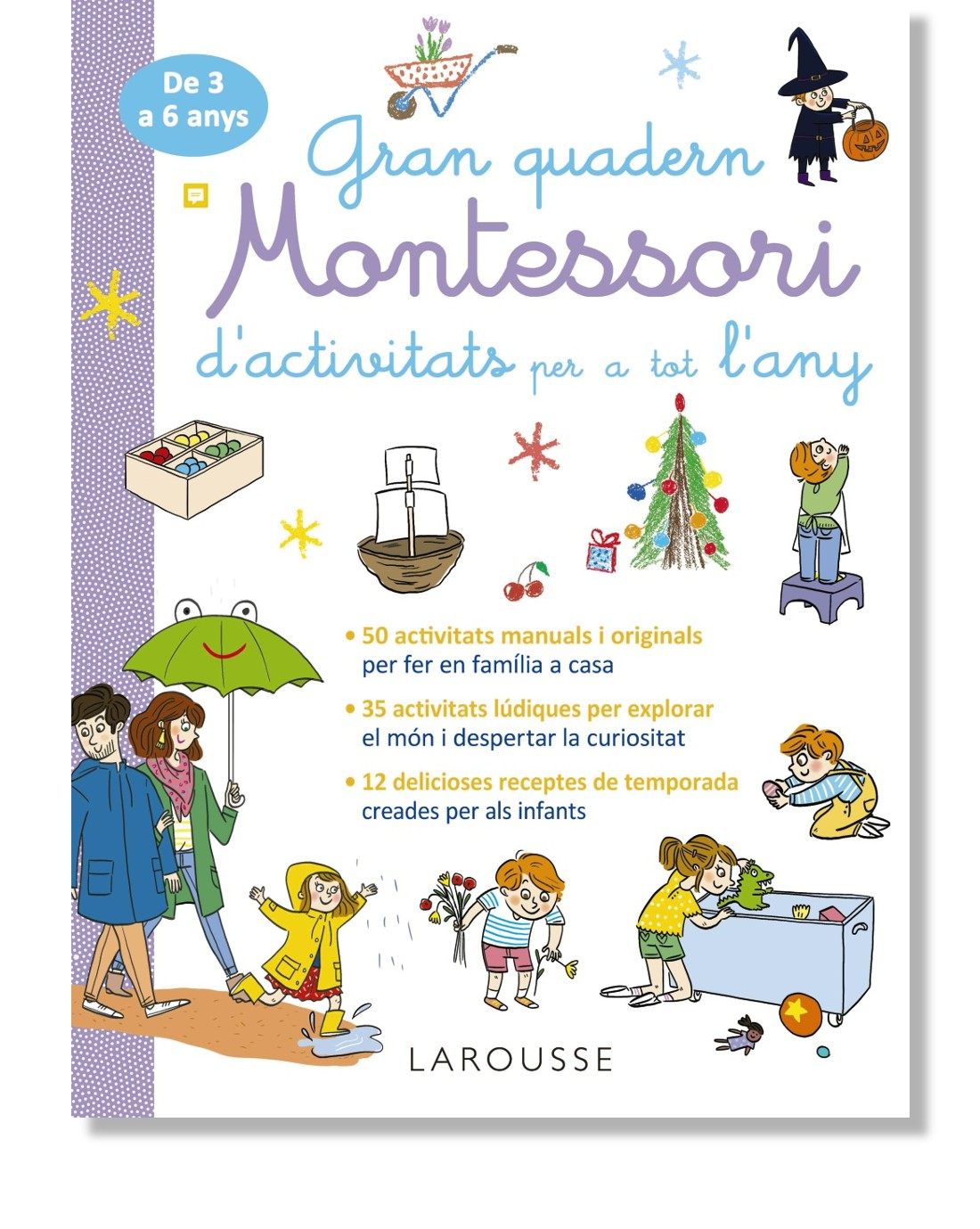 Gran quadern Montessori d'activitats per a tot l'any