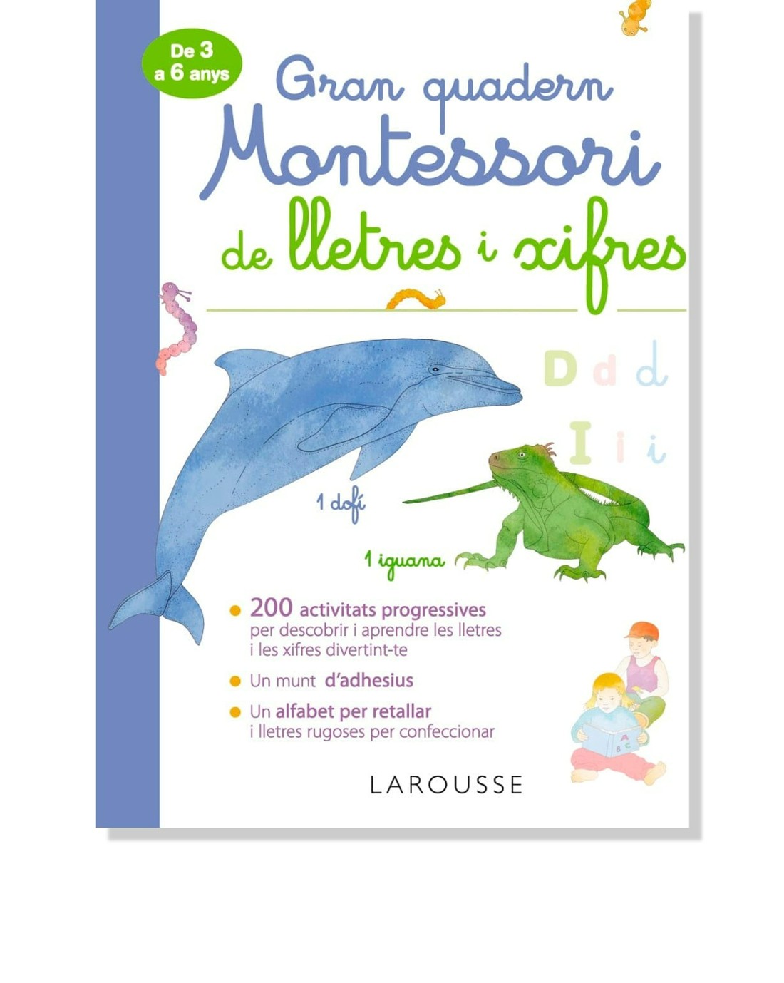 Gran quadern Montessori de lletres i xifres