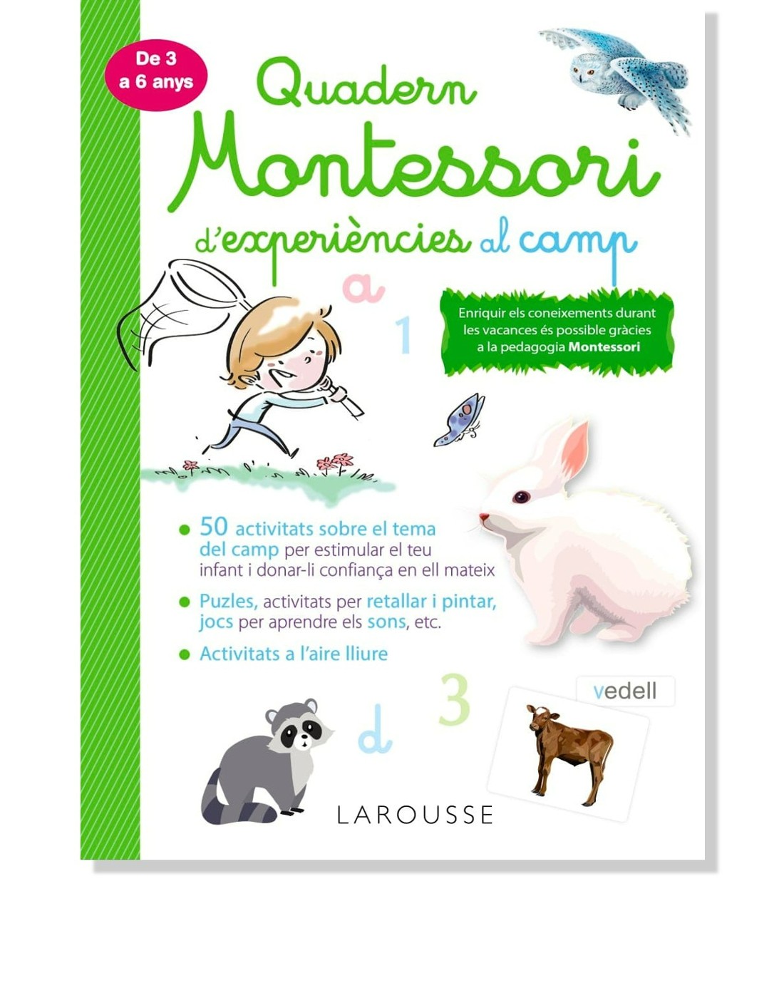 Quadern Montessori d'experiències al camp