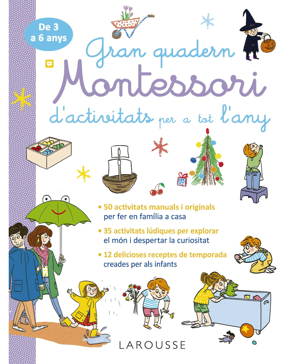 Gran quadern Montessori d'activitats per a tot l'any