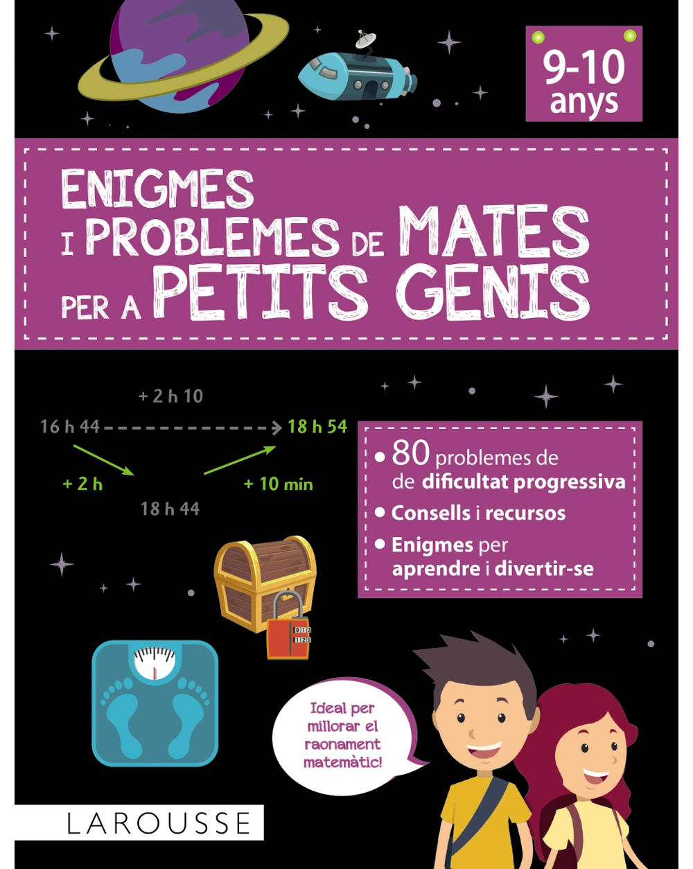 Enigmes i problemes de mates per a petits genis (9-10 anys)