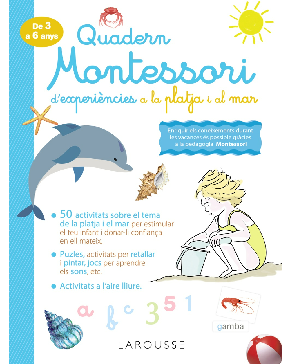 Quadern Montessori d'experiències a la platja i al mar
